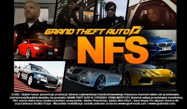 Polscy moderzy połączyli Grand Theft Auto z Need For Speed aby nakręcić GTA: Need For Speed