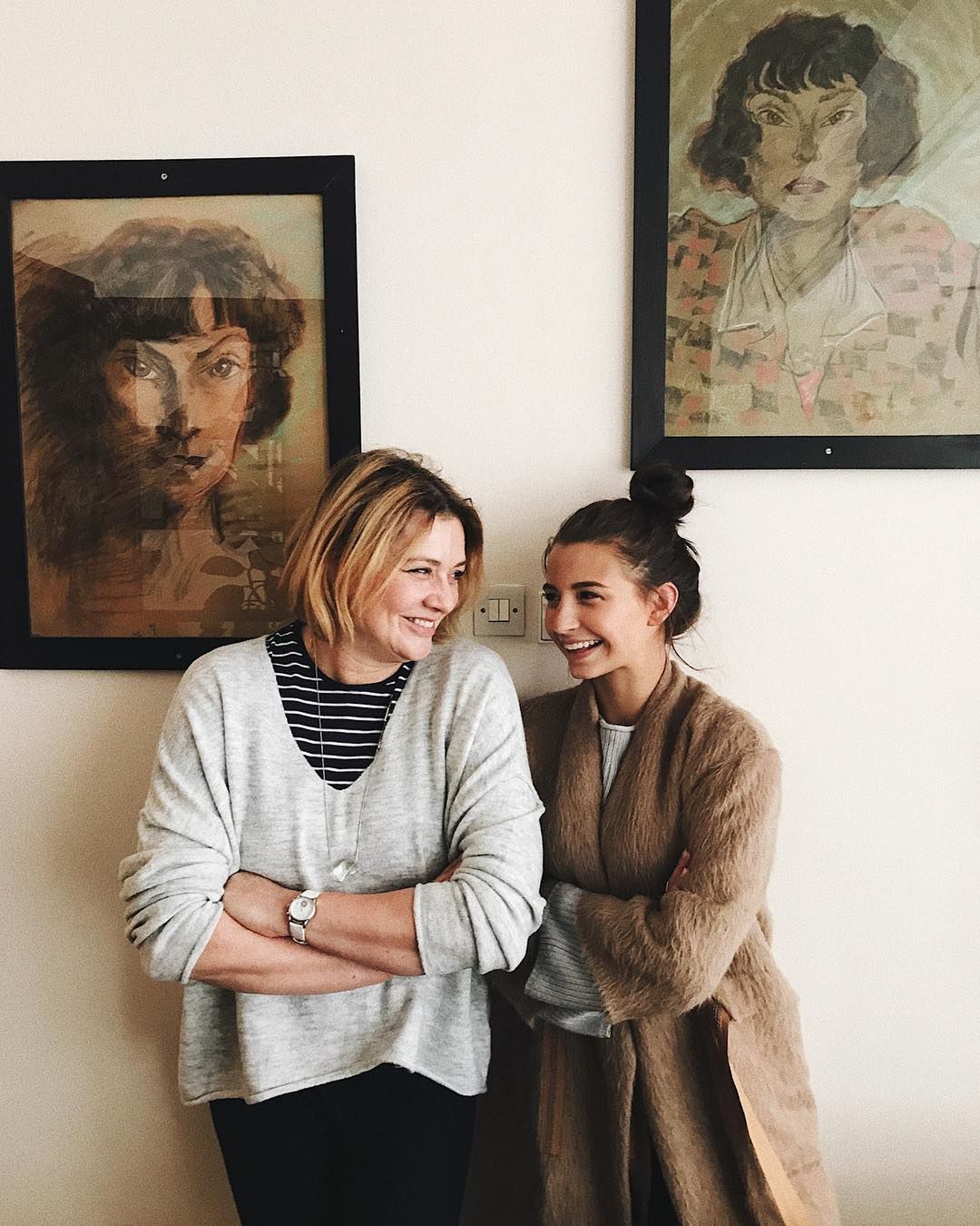 Julia Wieniawa z Małgorzata Królikowska w Zakopanem