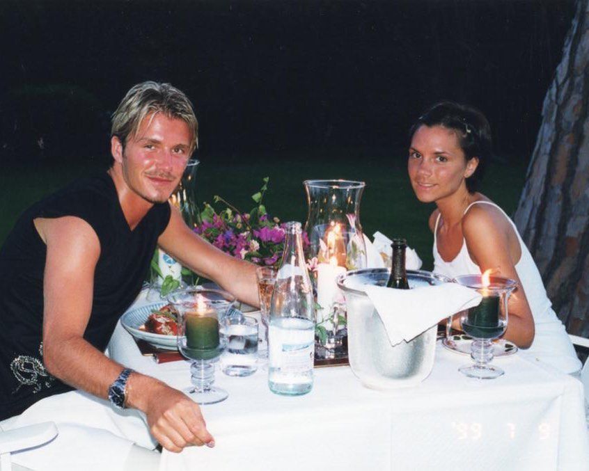 David i Victoria Beckham - walentynki 2023