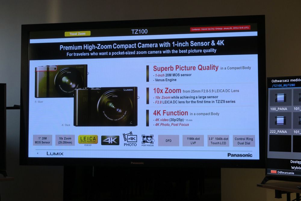 Panasonic Lumix TZ100 i TZ80 - nowe, kieszonkowe kompakty klasy premium w naszych rękach 2