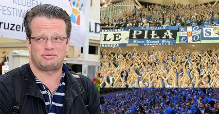 Marcin Meller: "Kibice Lecha machali swastykami na meczu!"
