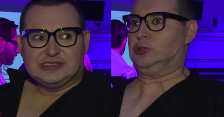 Ożywiony Witkowski narzeka: "W świecie polskiej mody nie ma ironii. Wszyscy są poważni"
