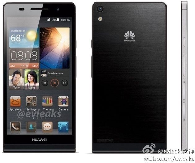 Huawei Ascend P6 smartfon oficjalne zdjęcie