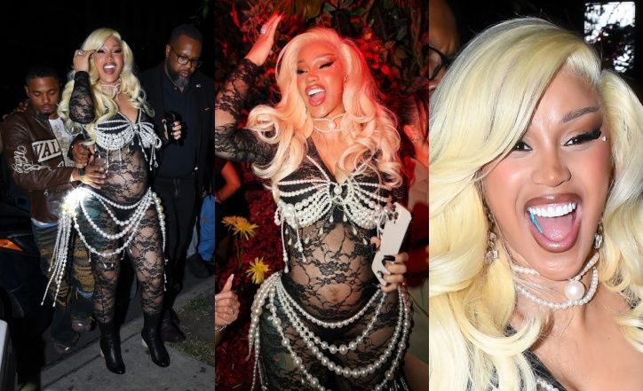 Ciężarna Cardi B promuje nową płytę