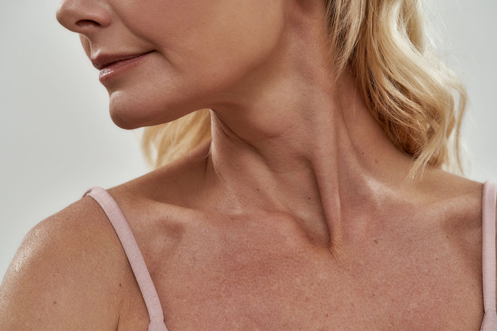 Opuchlizna szyi może być objawem raka głowy