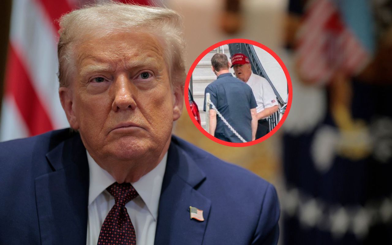 Plotki o Trumpie niosły się po sieci. Zdjęcia rozwiały wątpliwości