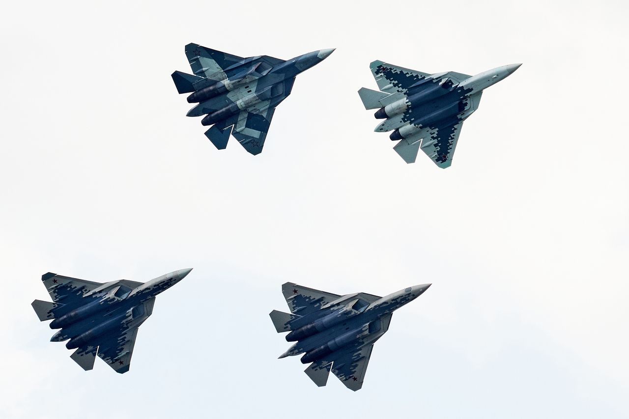 Jakie dźwięki wydają rosyjskie Su-57? Słychać je na tym nagraniu