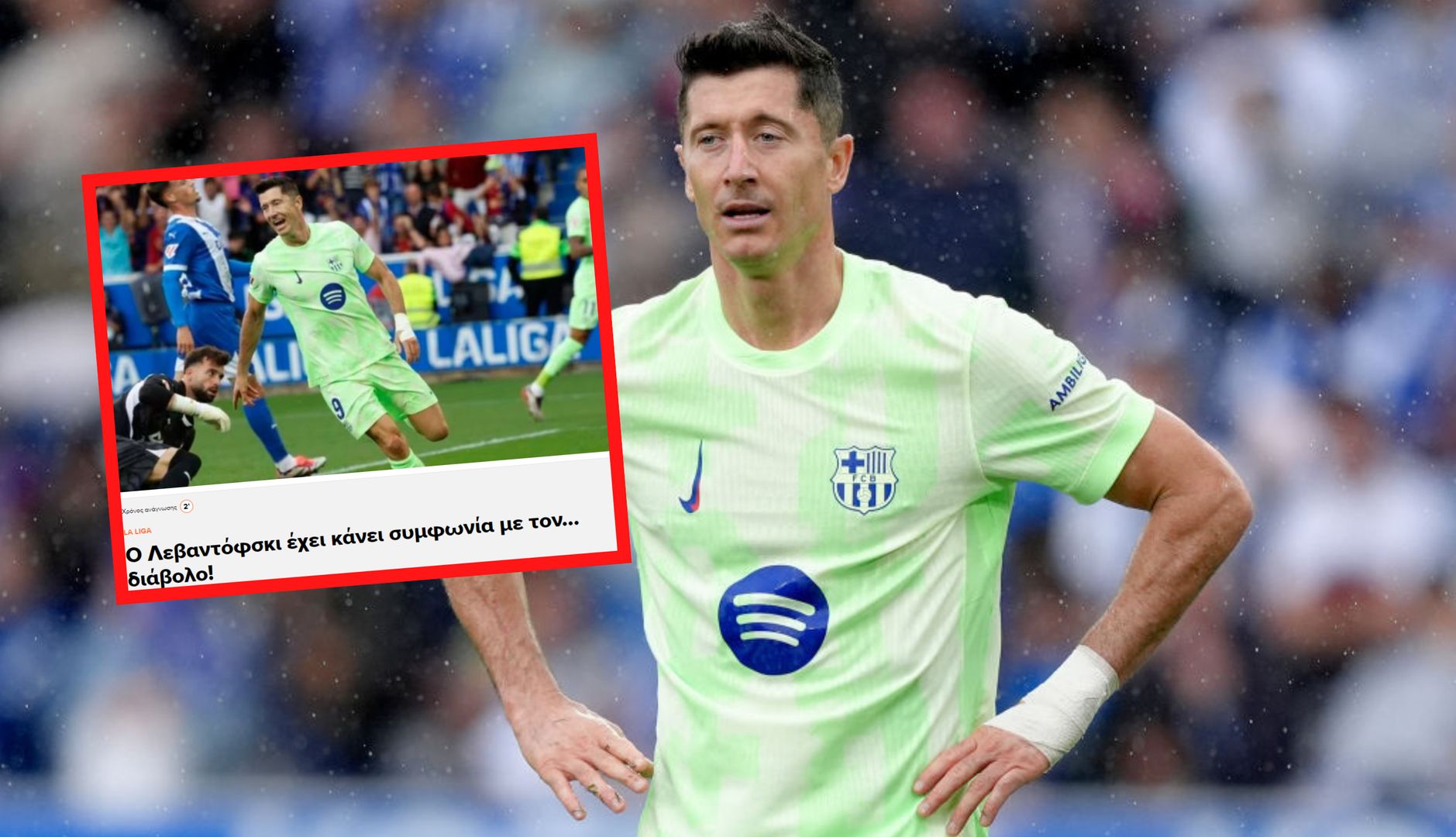 Co oni wypisują?! Robert Lewandowski powiązany z... diabłem