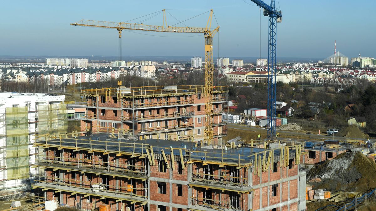 budowa
Rzesz�w, 07.02.2019. Budowa nowych osiedli mieszkaniowych w Rzeszowie, 7 bm. (dd/doro) PAP/Darek Delmanowicz
Darek Delmanowicz
architektura, blok, bloki, budowa, budowanie, budownictwo, cztery k�ty, ilustracja, ilustracje, mieszkanie, osiedla, osiedle