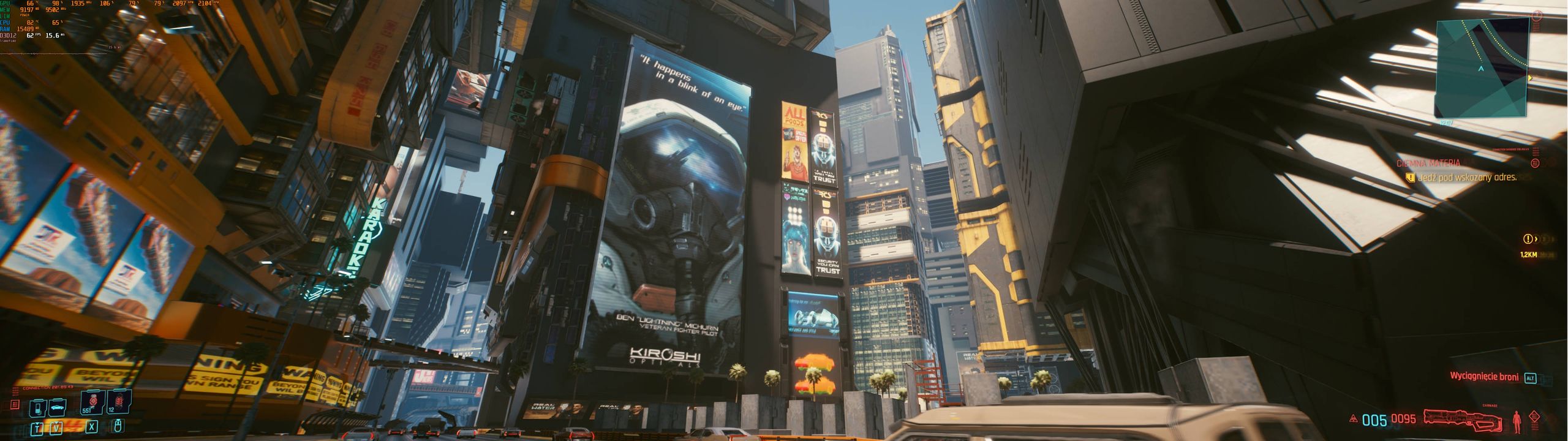 Cyberpunk 2077- rozmach miasta