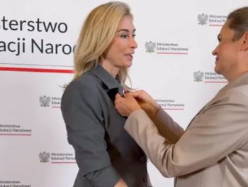 Martyna Wojciechowska odznaczona przez Nowacką. "Edukacja to coś znacznie więcej"