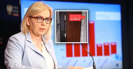 Absurdy w głośnym programie. Hennig-Kloska pokazała słynne drzwi za 43 tys. zł