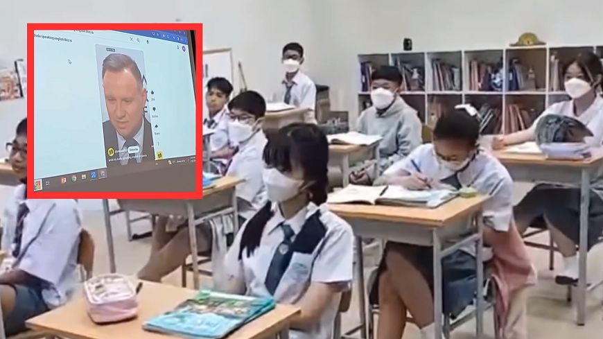 Nagranie z prezydentem nie spodobało się internautom