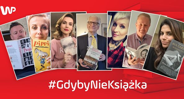 Wirtualna Polska z akcją #GdybyNieKsiążka. Tytuły polecają m.in Bonda, Małysz, Seweryn