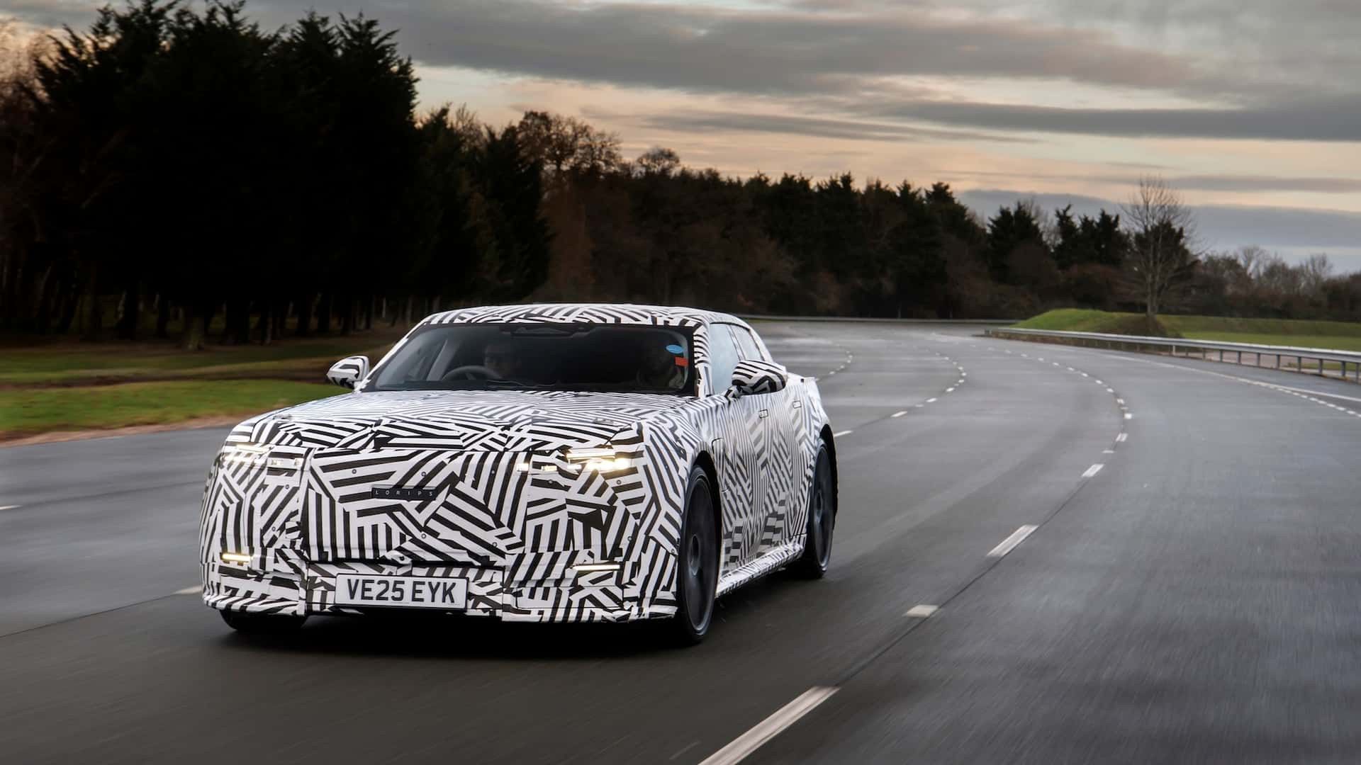 Nowy Jaguar podczas zimowych testów