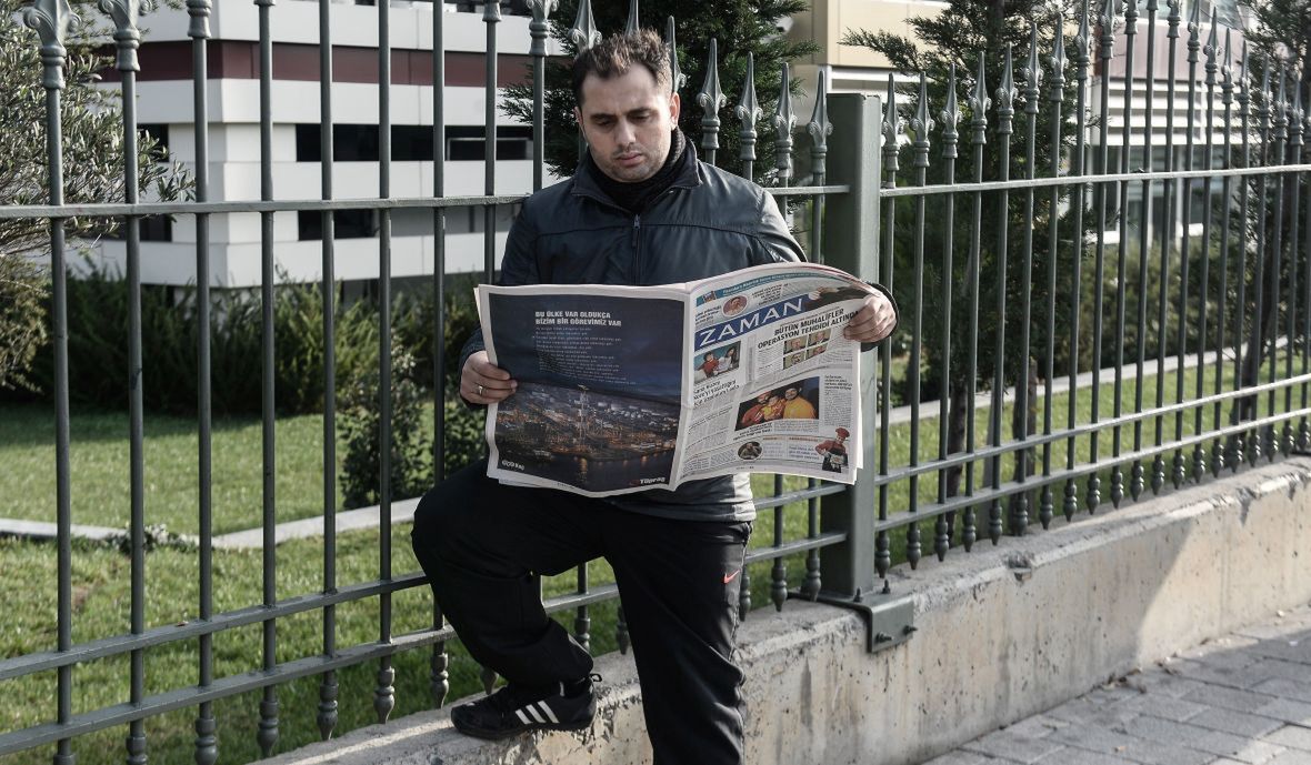 "Zaman", zanim została zamknięta, była w czołówce najpopularniejszych gazet w Turcji