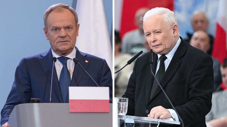 Donald Tusk, Jarosław Kaczyński