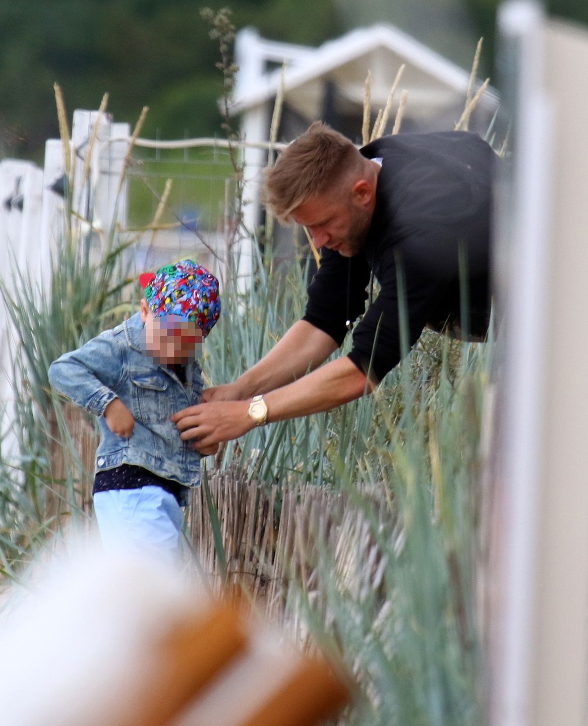 Kuba Błaszczykowski z rodziną