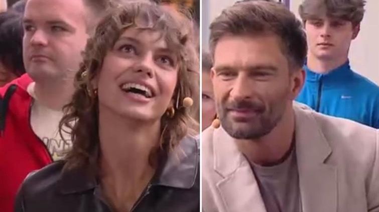 Klaudia Zioberczyk i Mateusz Hładki w programie "Mówię wam"