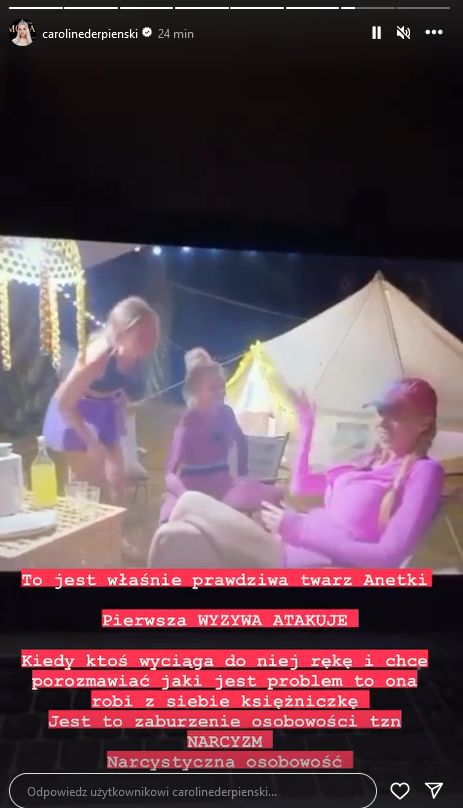 Caroline Derpienski uderza w Anetę Glam i wspiera Martę Linkiewicz
