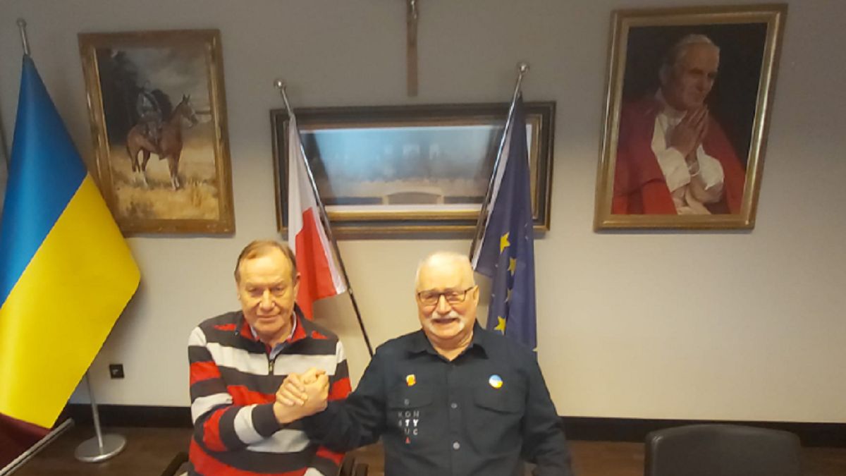 Lech Wałęsa spotkał się z konsulem królowej Małgorzaty II. 