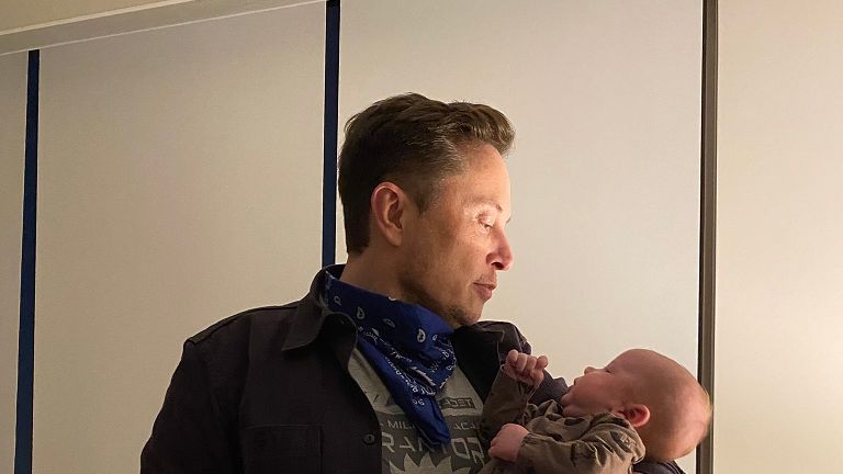 Musk ze swoim siódmym dzieckiem