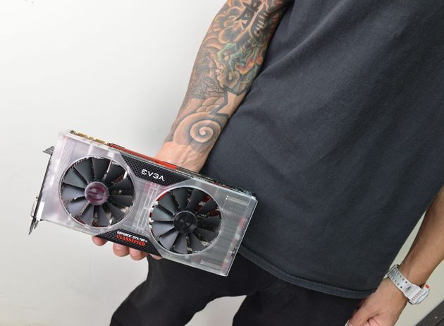 EVGA GeForce GTX 780 Ti Classified k|ngp|n karta graficzna zdjęcie