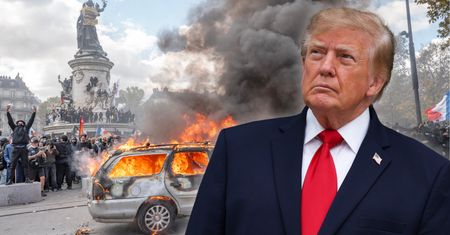 Trump komentuje protesty we Francji. Winni są migranci?