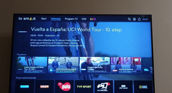 Aplikacja streamingowa Vectry dostępna na telewizorach Samsunga