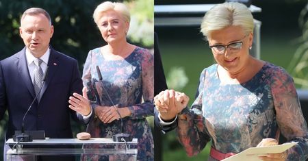 Agata Duda czyta "Ballady i romanse" Mickiewicza i objaśnia: "To utwory pisane ku przestrodze, gdzie ZŁO zostaje UKARANE" (ZDJĘCIA)