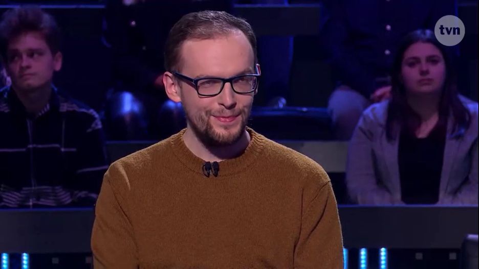 Kacper Popiołek nie znał odpowiedzi na drugie pytanie