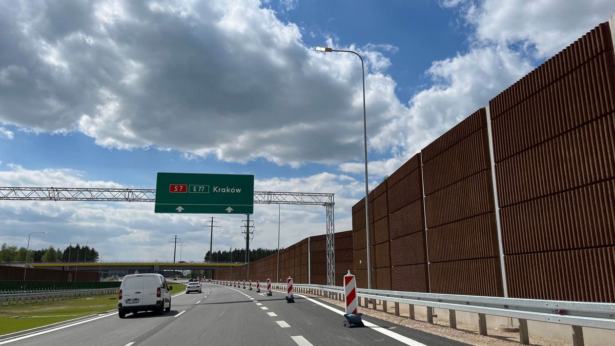Na nowym odcinku obowiązuje ograniczenie do 80 km/h
