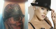 Mąż Pink wytatuował sobie jej twarz