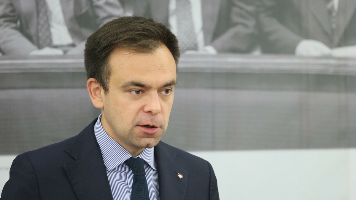 Minister finansów Andrzej Domański