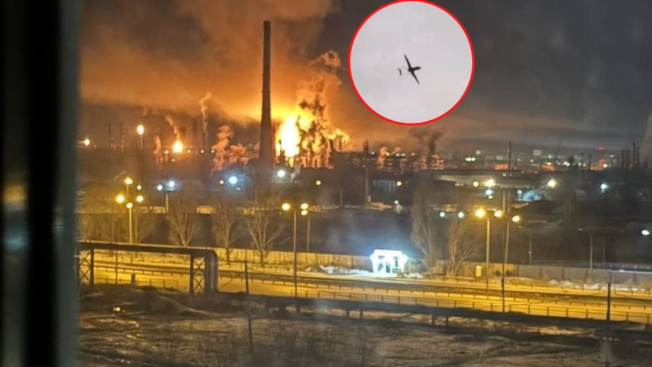 Atak na rafinerię w Nowokujbyszewsku