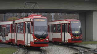 Gdańsk: Trakcja przy skrzyżowaniu ul. 3 Maja gotowa. Tramwaje wracają na swoje stałe trasy!