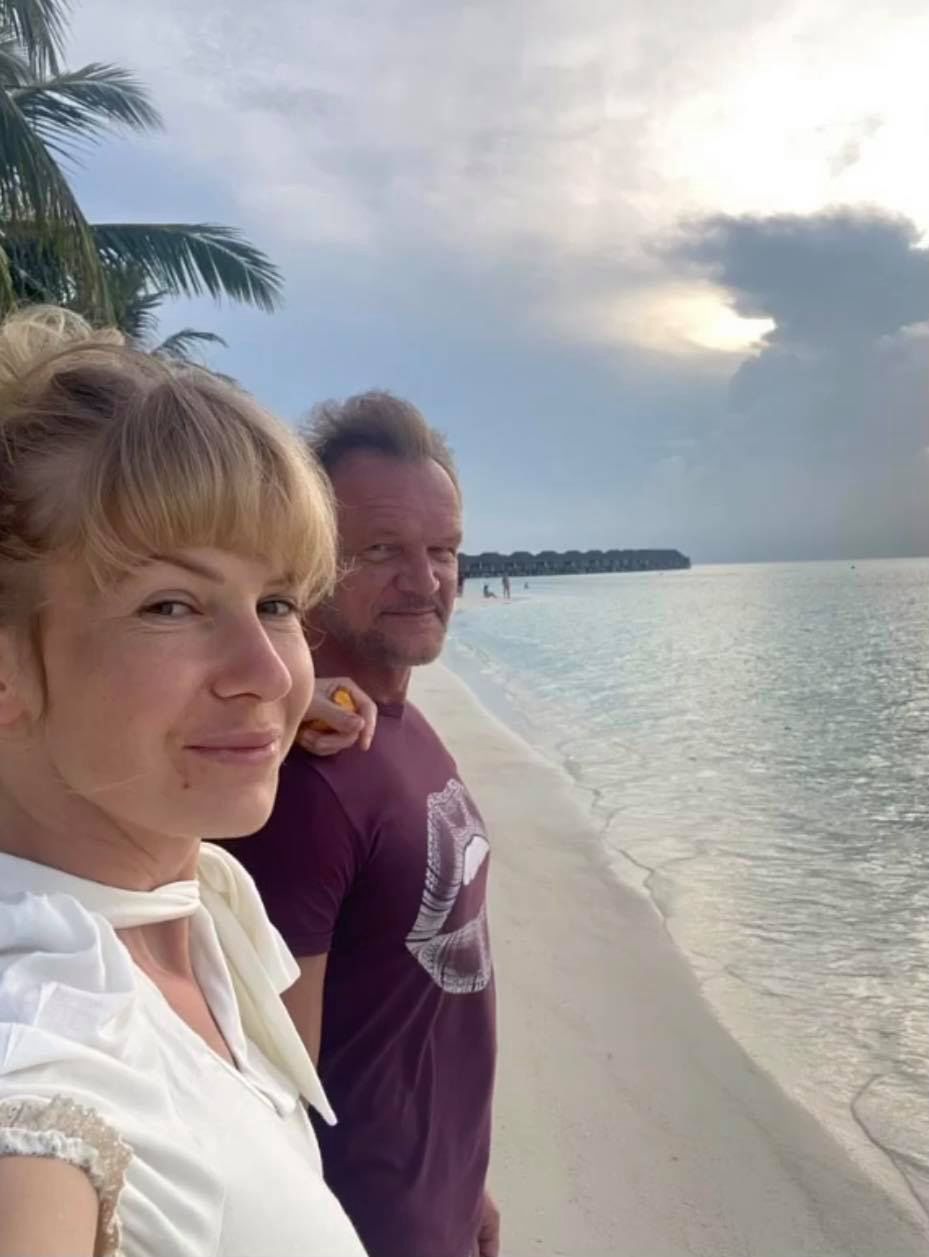 Cezary i Edyta Pazurowie na wakacjach