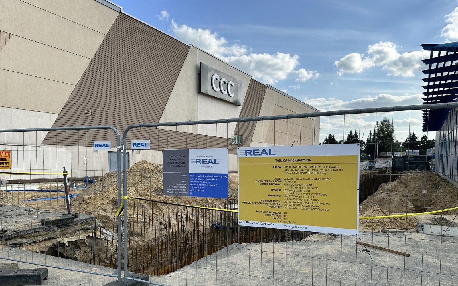 Inwestycja przy Galerii Leszno