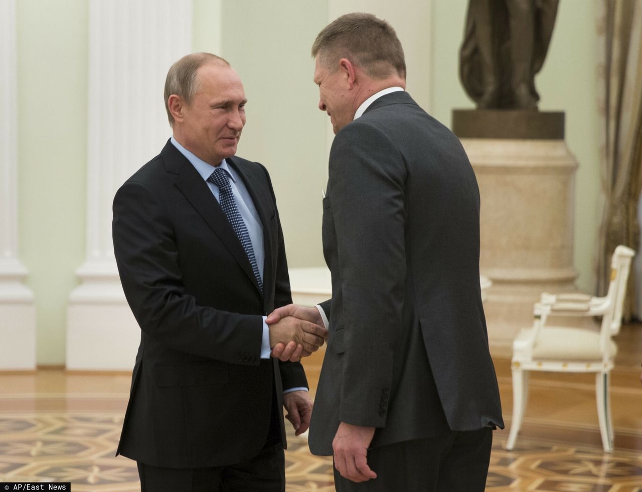 Meeting of Fico and Putin in Moscow