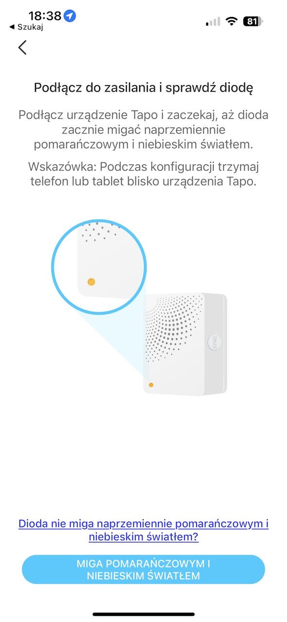 TP-Link Tapo Smart - konfiguracja H100 - 2