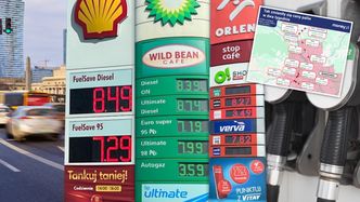 Po drodze do pracy spisywałem ceny paliw. Oto jak się zmieniły w dwa tygodnie [MAPA]