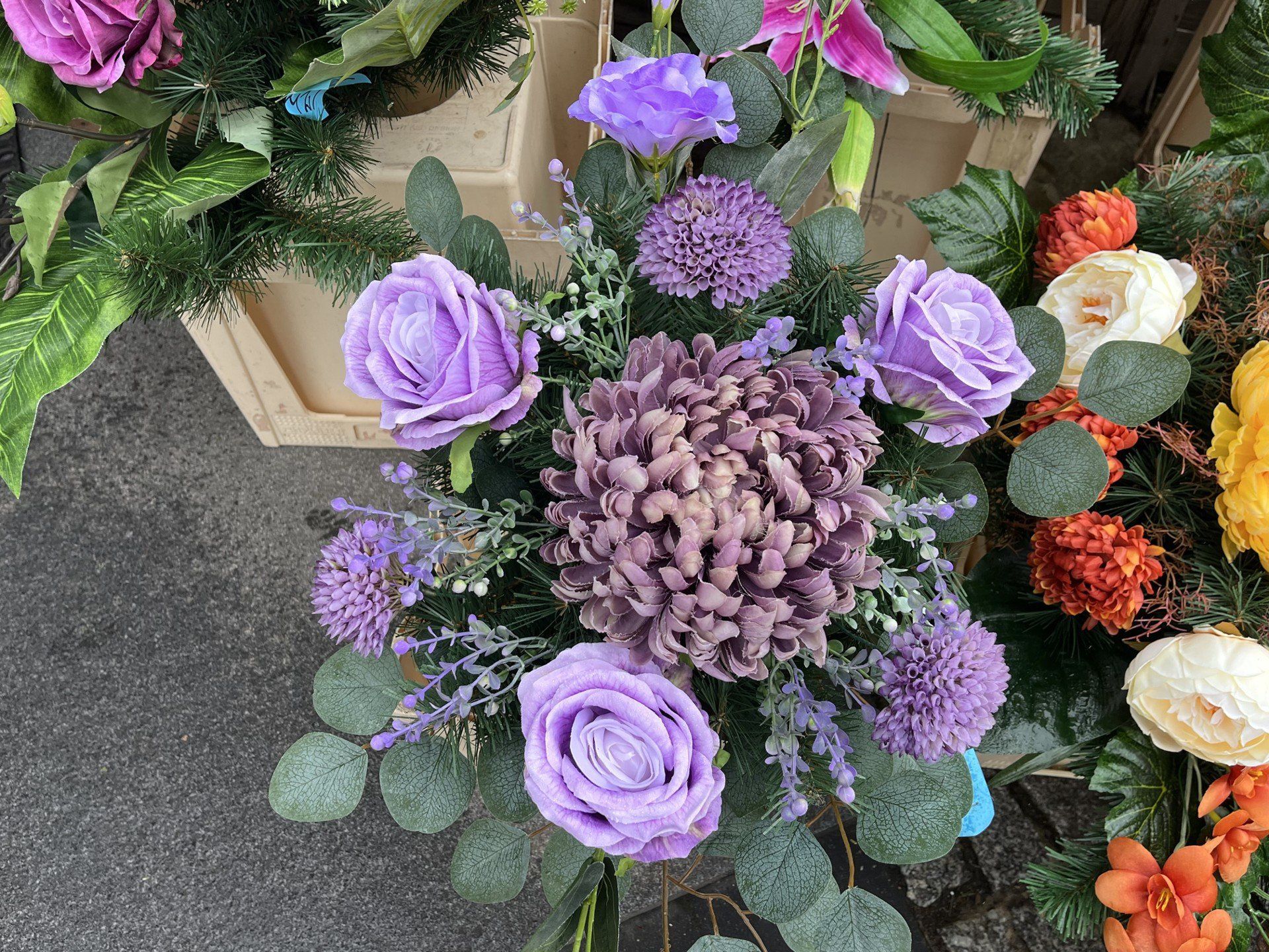 Wzory oryginalnych wiązanek na Wszystkich Świętych.