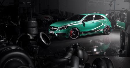 GAD wzmacnia Mercedesa A45 AMG