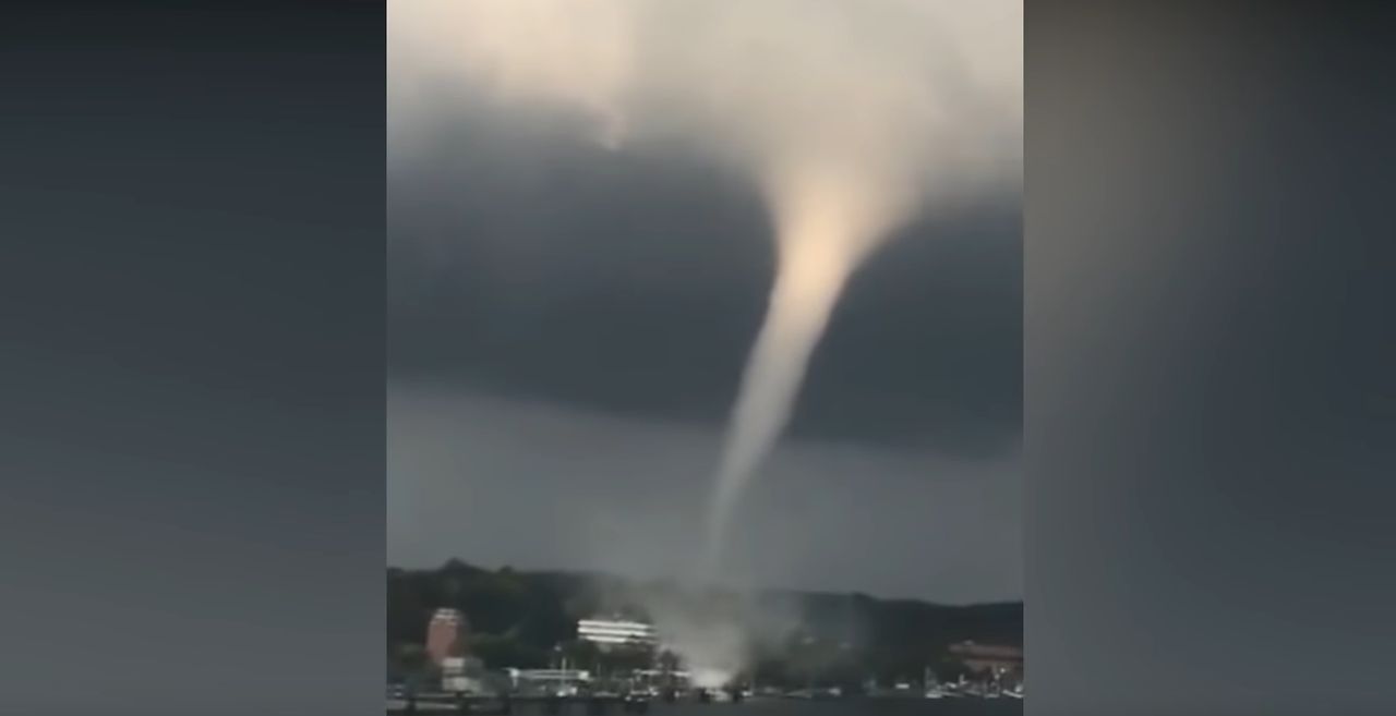 Niemcy. Tornado na Bałtyku. Są ranni. Wir zepchnął ich do morza