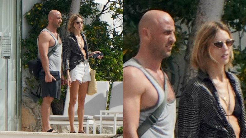Anja Rubik z partnerem i przyjaciółmi w Cannes