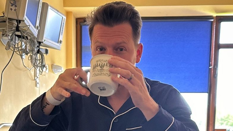 Jakub Tolak ocenił jedzenie w szpitalu.