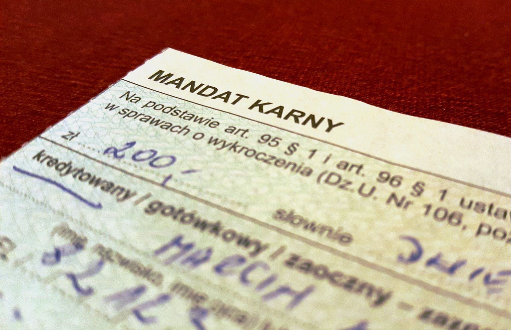 Kiedy sprawdzimy punkty karne przez internet?