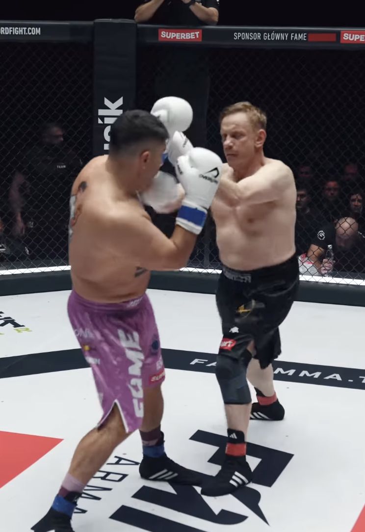 Bartosz Żukowski jest zadowolony z występu na Fame MMA