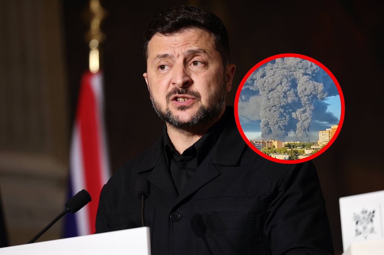 Zełenski o ukraińskich uderzeniach. Pokazał skutki