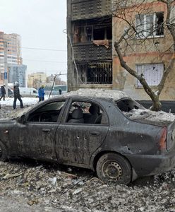 Rosyjski czołg najechał na samochód. W środku była rodzina